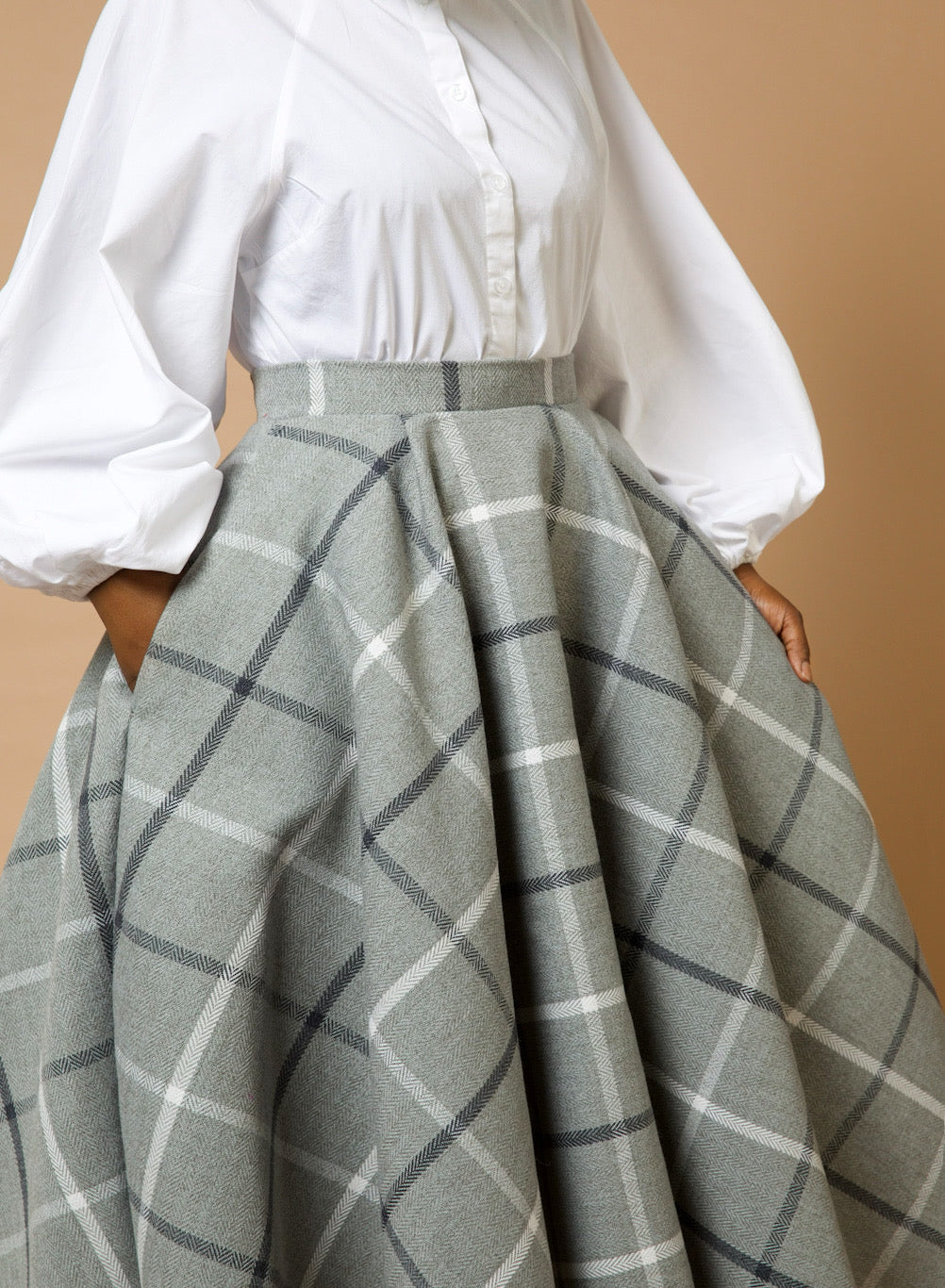Lady Victoria Skirt - Grey