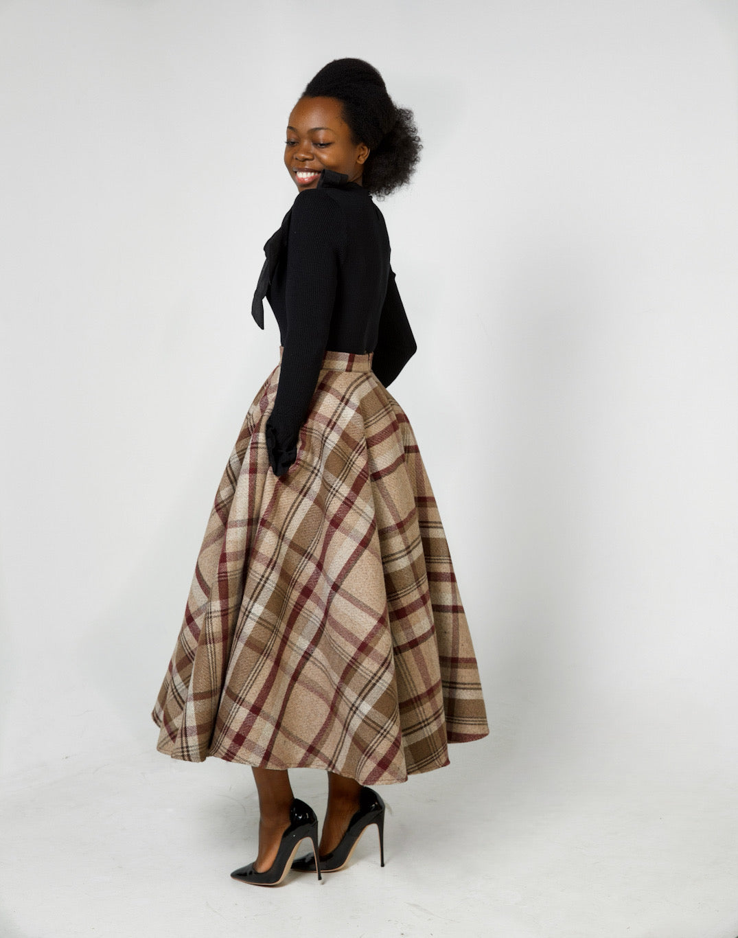 Lady Victoria Skirt - Brown