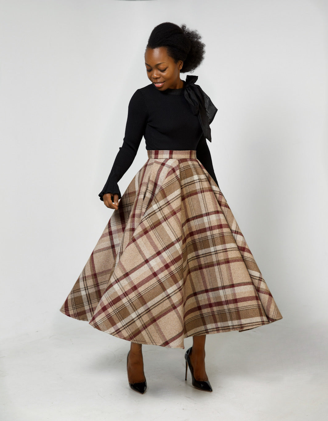 Lady Victoria Skirt - Brown