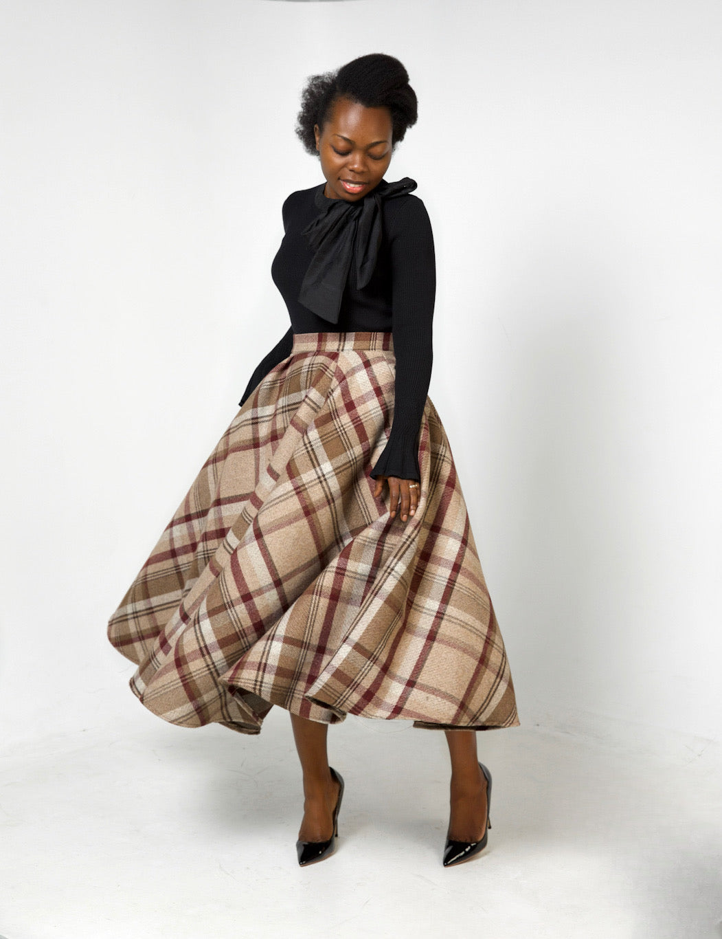 Lady Victoria Skirt - Brown