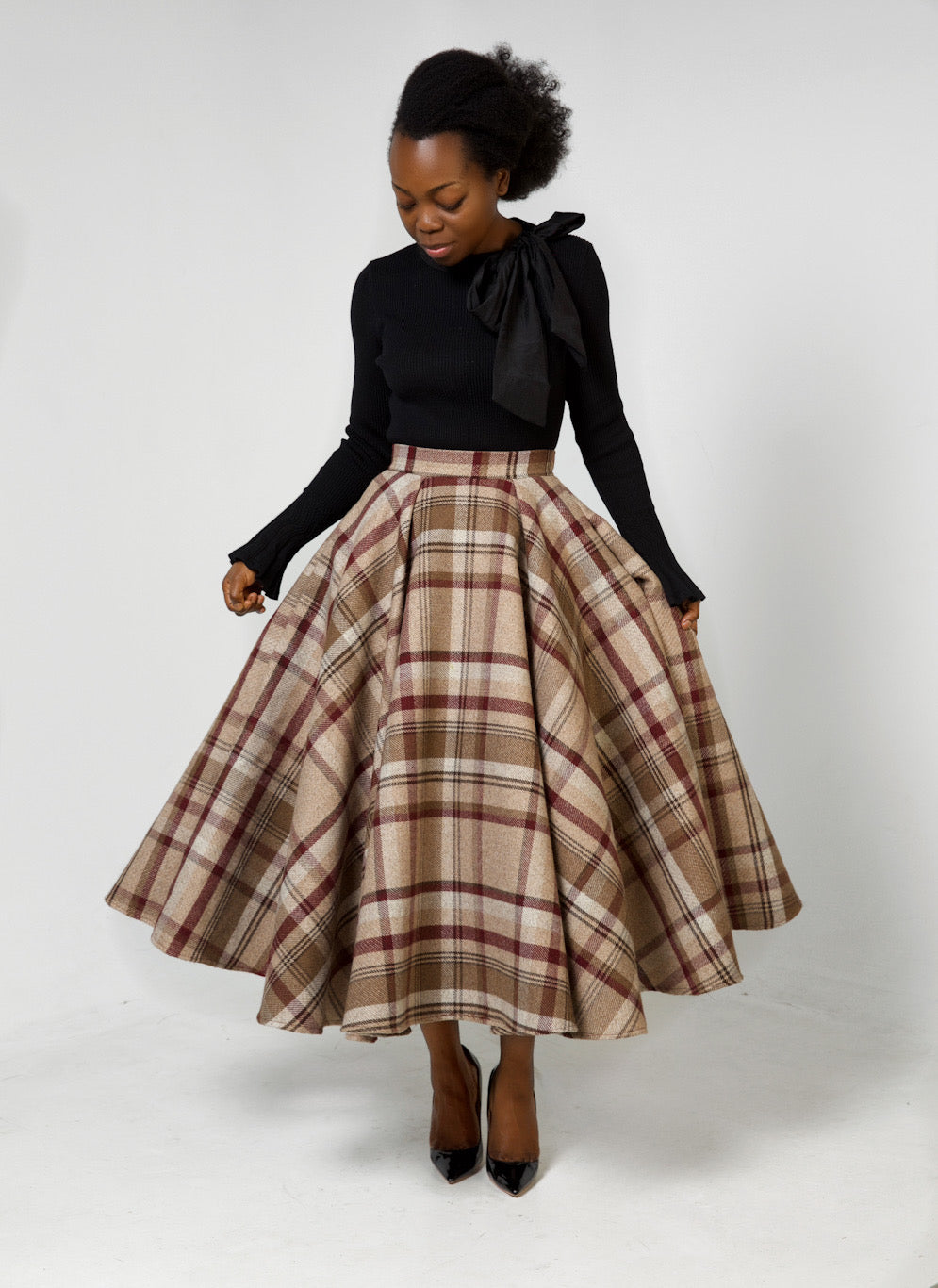 Lady Victoria Skirt - Brown