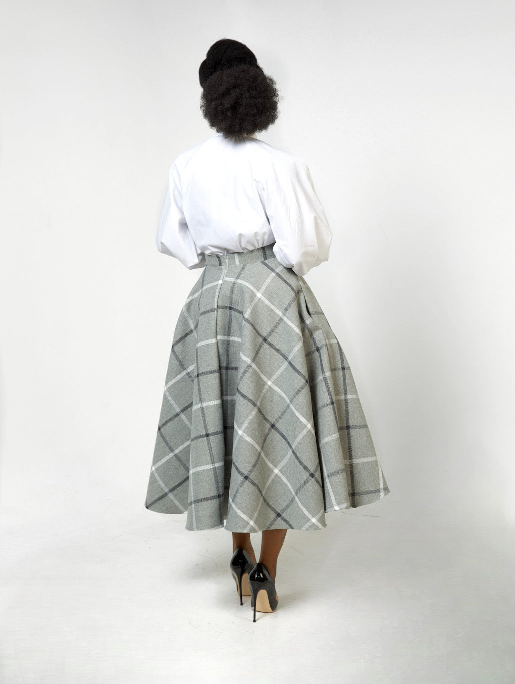 Lady Victoria Skirt - Grey