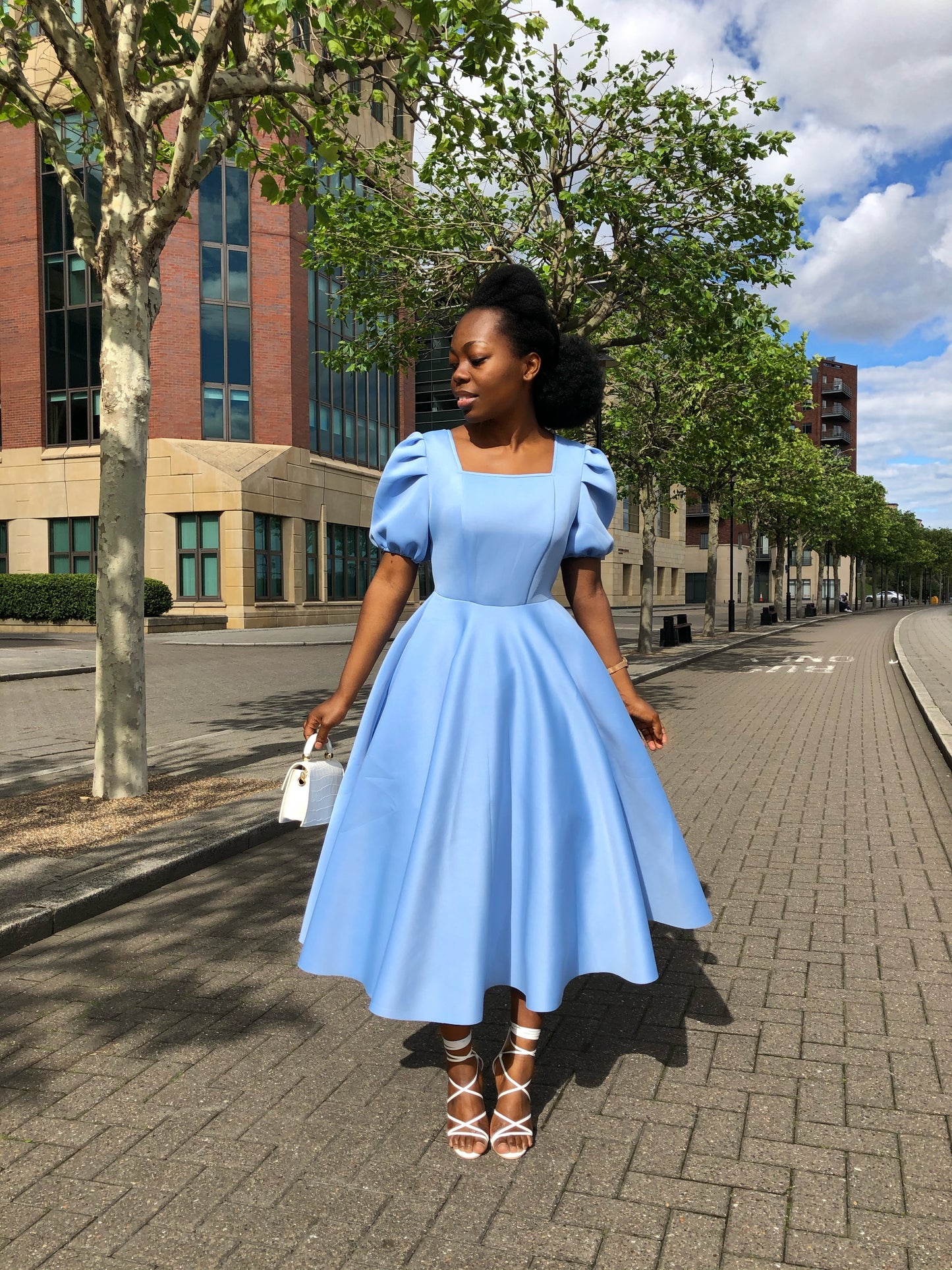 Clementine Dress - Blue
