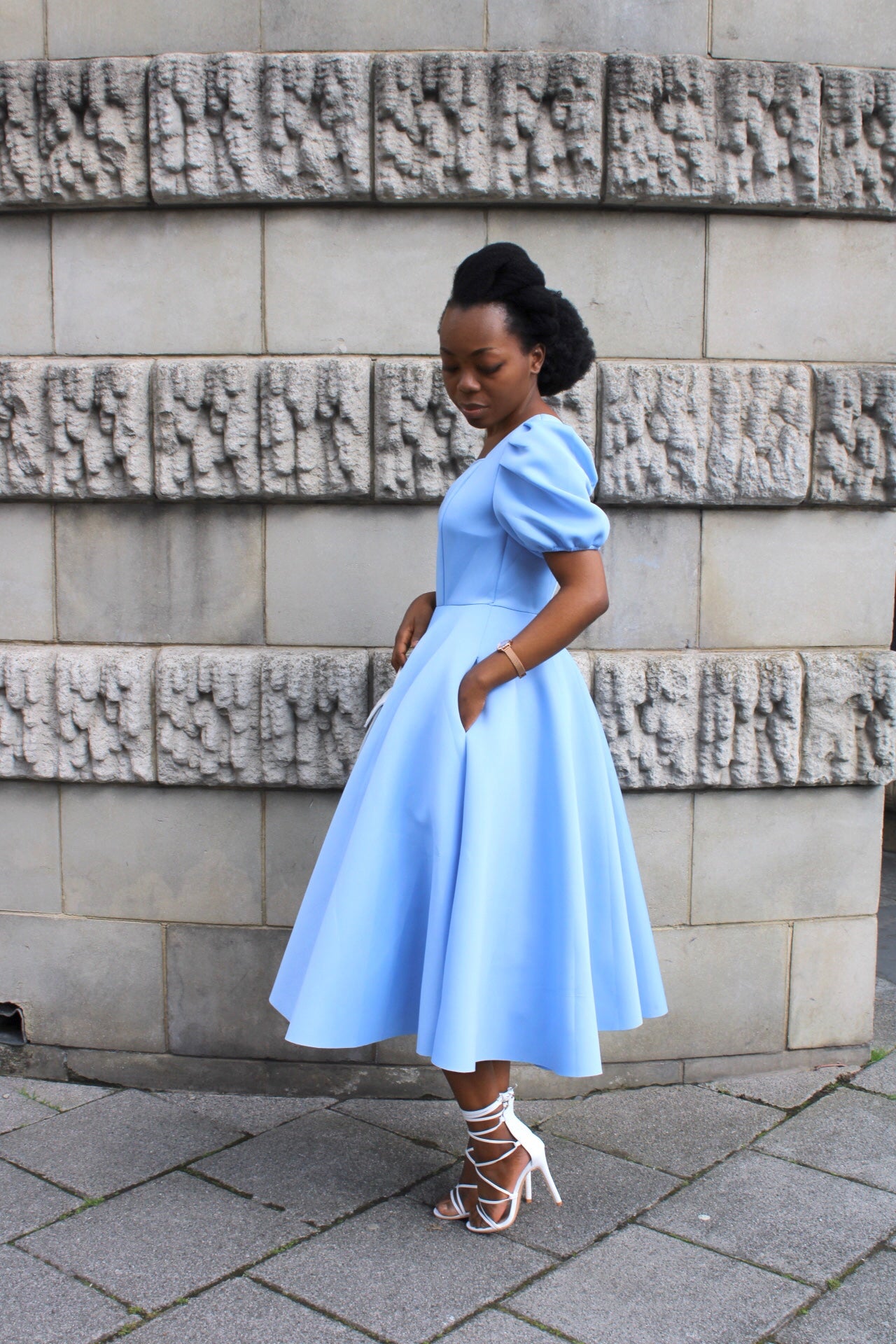 Clementine Dress - Blue