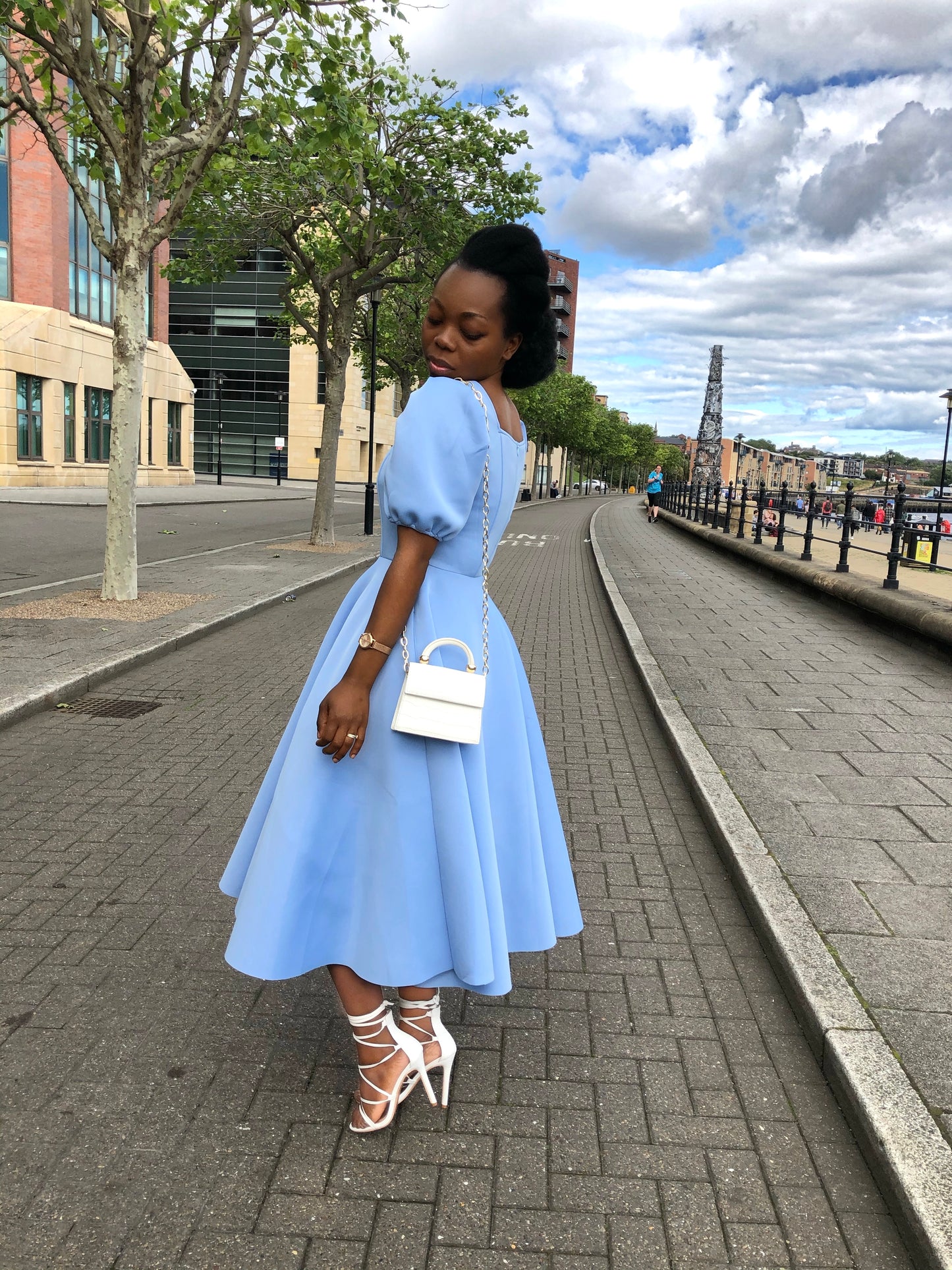 Clementine Dress - Blue