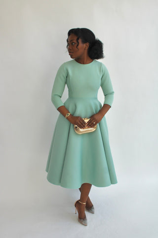 Melanie Mint Dress | Made-to-Order