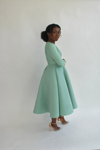 Melanie Mint Dress | Made-to-Order