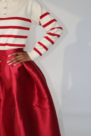 Red Rose Skirt - Ready To Ship