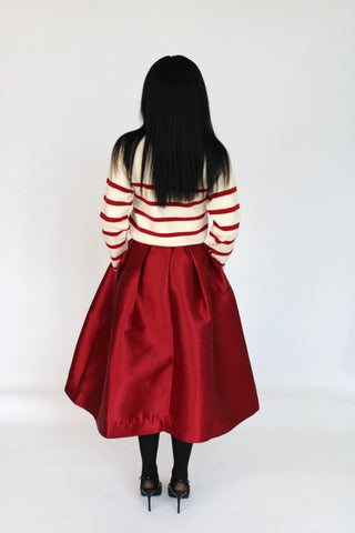 Red Rose Skirt - Ready To Ship