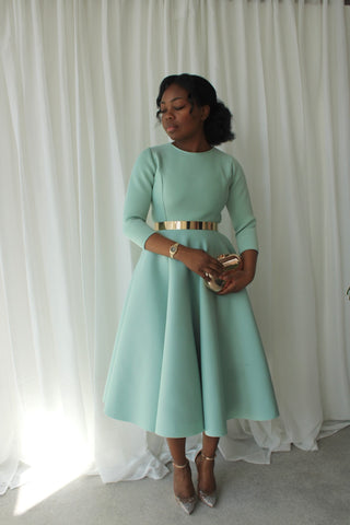 Melanie Mint Dress | Made-to-Order