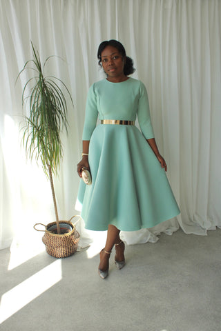 Melanie Mint Dress | Made-to-Order