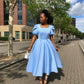 Clementine Dress - Blue