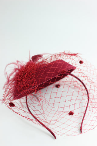 Small Fascinator with Veil