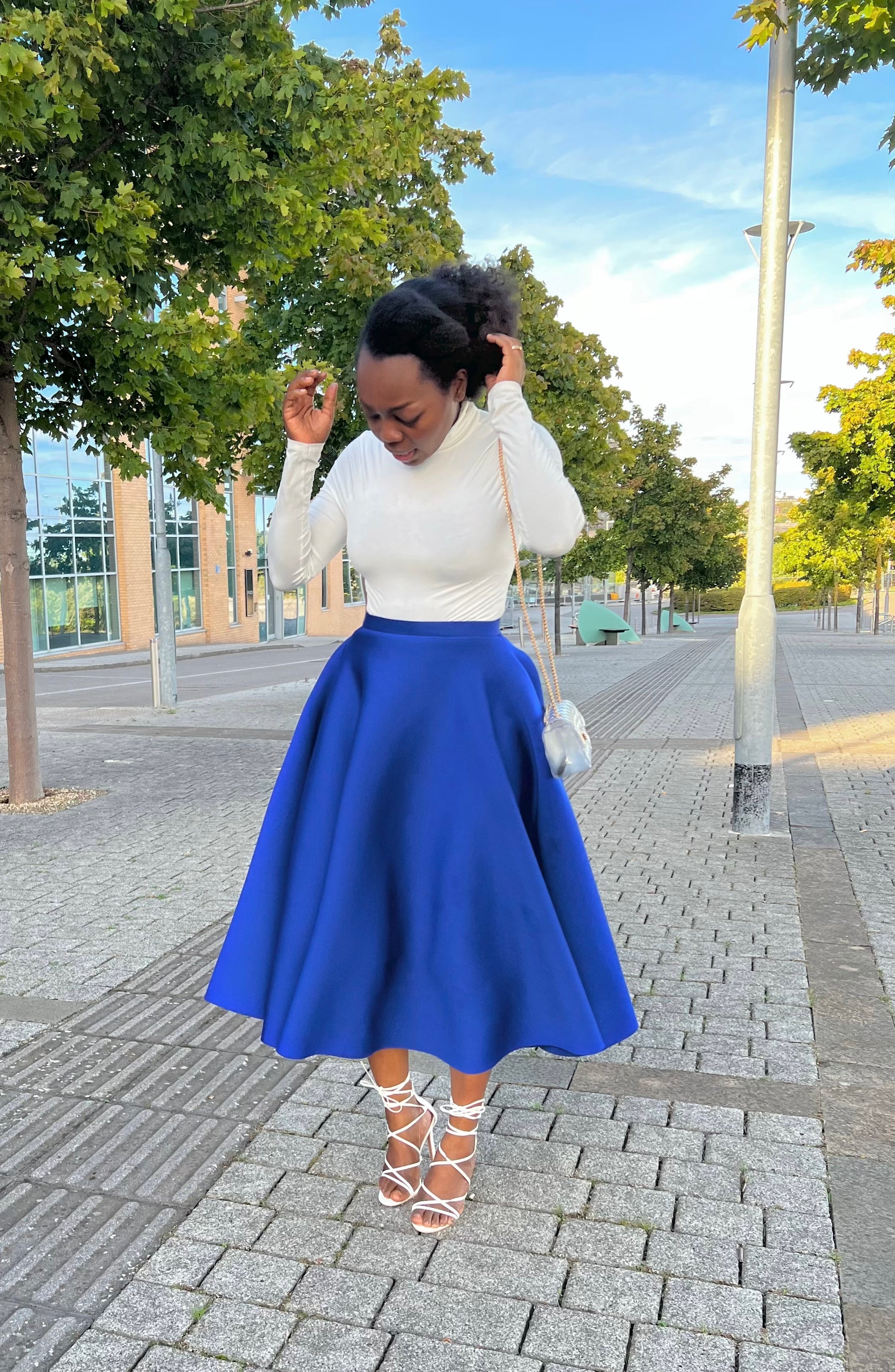 Francesca Skirt Royal Blue