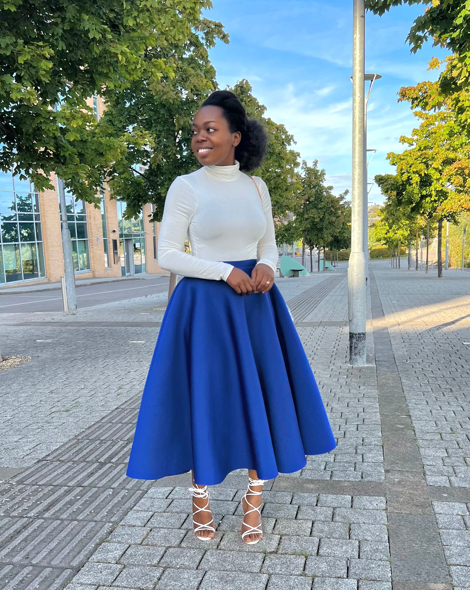 Francesca Skirt Royal Blue